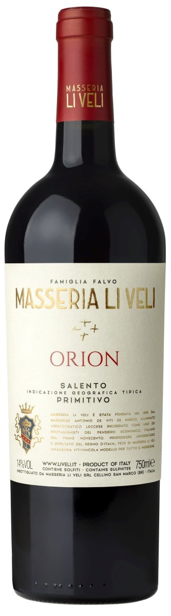 Li Veli Primitivo Orion 750ml Italy (Copy)