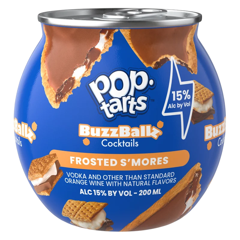 BuzzBallz Frosted S'mores 200ml cocktail