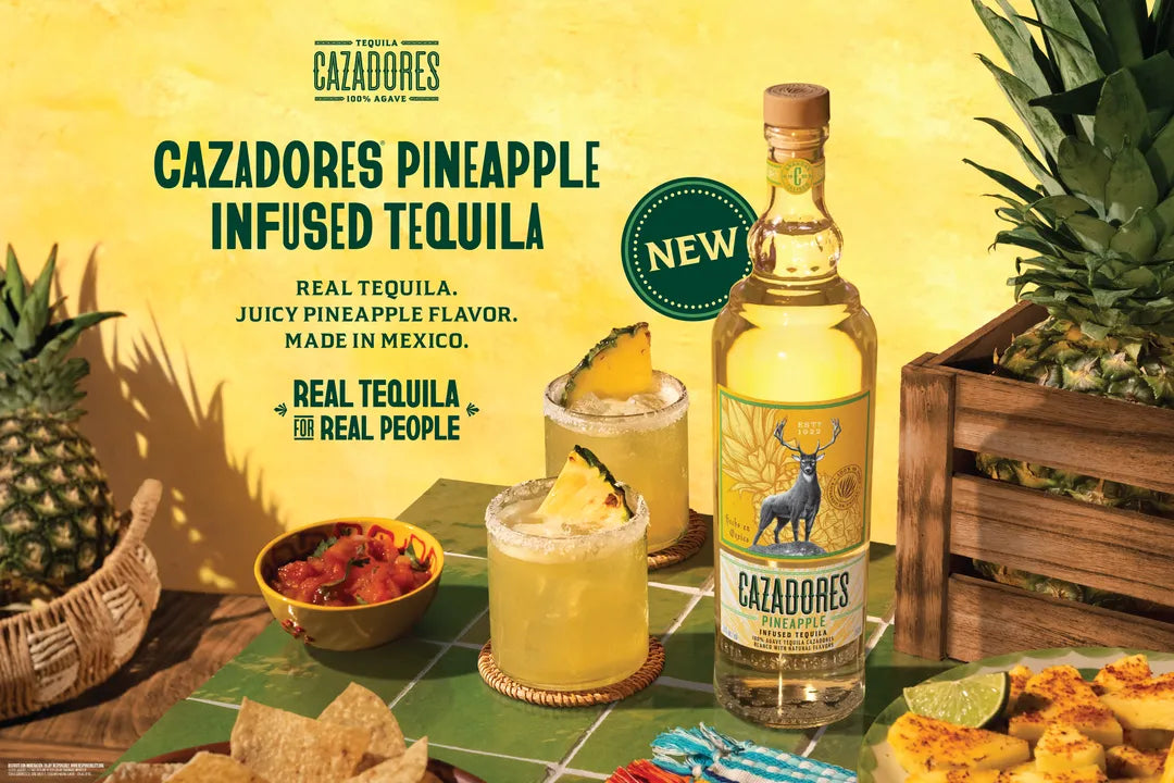 Cazadores Pineapple Infused Tequila 750ml