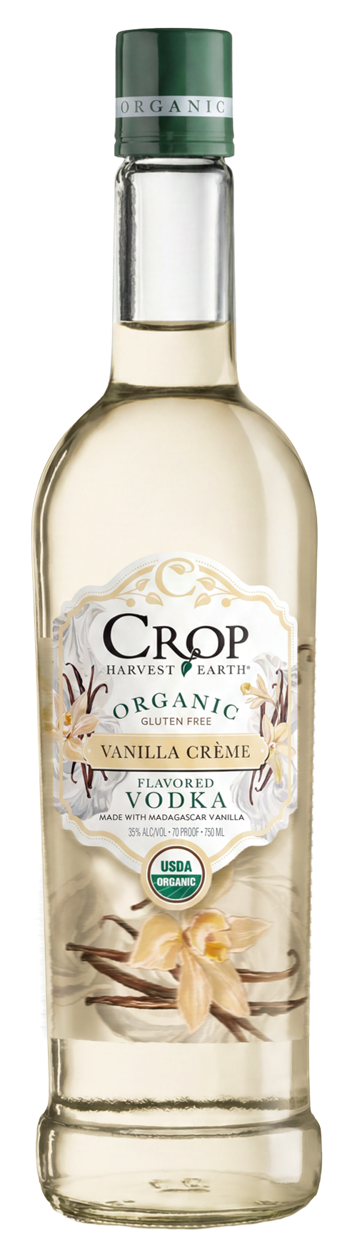 Crop Organic Vanilla Vodka 750ml bottle