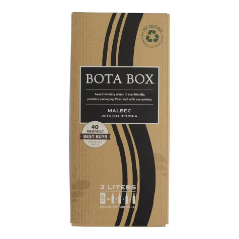 Bota  Box Malbec 3LT Nighthawk Black