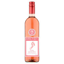 Barefoot pink moscato 750ml