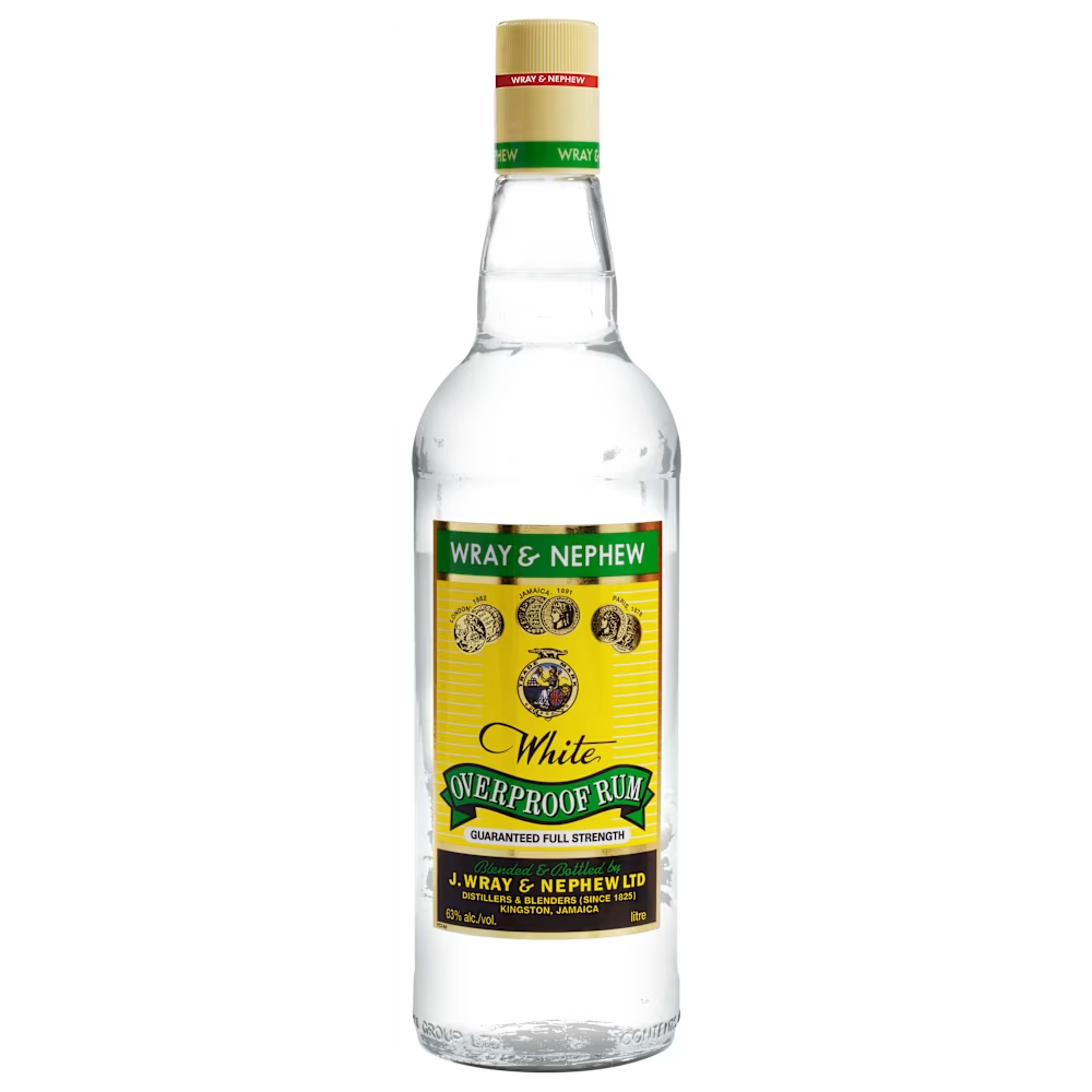 Wray &amp; Nephew Over Proof 1lt.