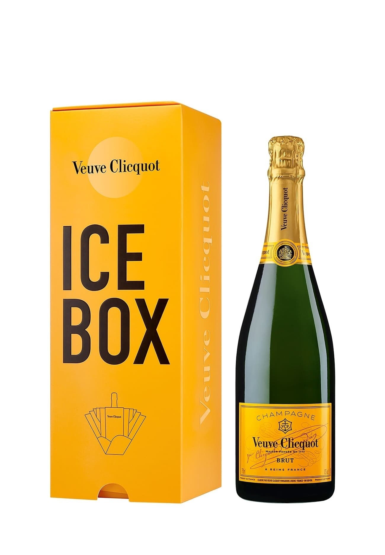 Veuve Clicquot Brut 750ml. Ice Box