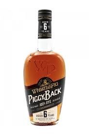 Whistlepig Piggy Back 100% Rye 750ml.