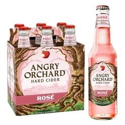 Angry Orchard Hard Cider Rose 12oz 6pk