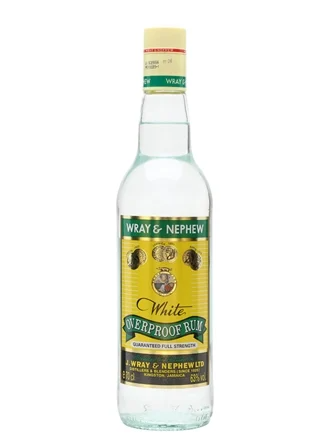 Wray &amp; Nephew 750ml. Over Proof Rum