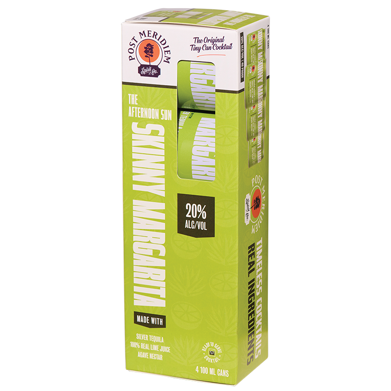Post Meridiem Skinny Margarita 100ml can