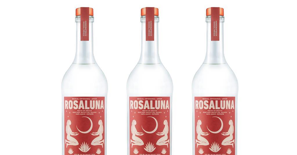 Rosaluna Mezcal Artesanal Joven 200ml bottles