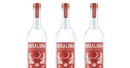 Rosaluna Mezcal Artesanal Joven 200ml bottles