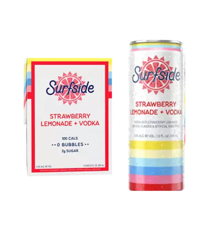 Surfside Strawberry Lemonade and Vodka 4-pack