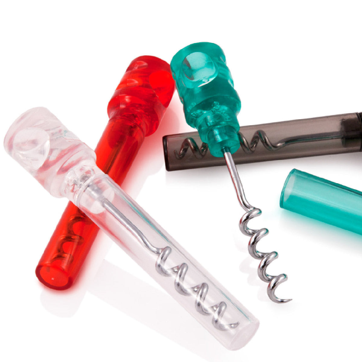 True Brands assorted pocket corkscrews; color varies