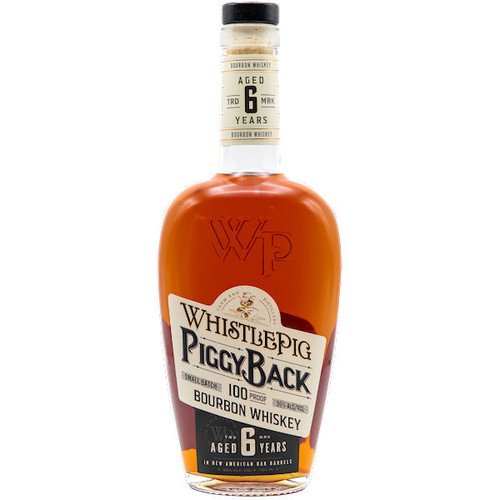 Whistlepig Piggy Back Bourbon Whiskey