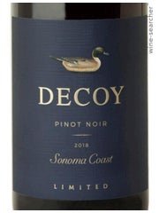 Decoy Pinot Noir LTD 750 ML.