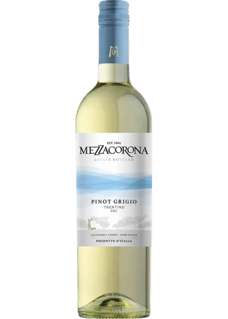 Mezzacorona pinot grigio 750ml