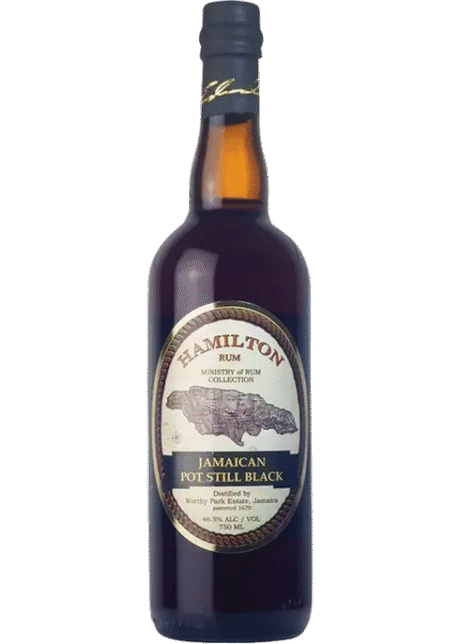 Hamilton Jamaican Rum Pot Still Black 750ml.