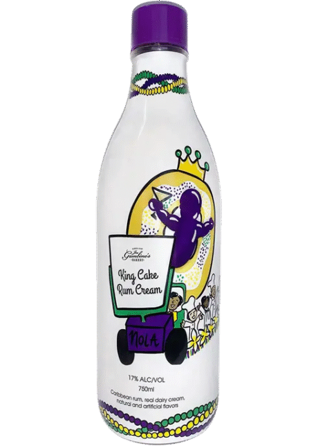 Gambino's King Cake Rum Cream 750ml.