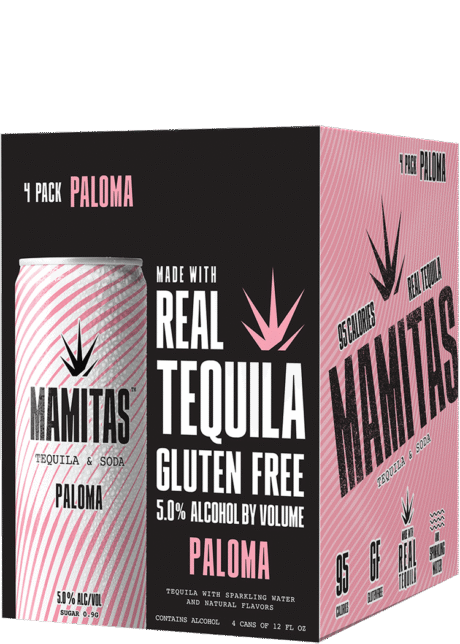 Mamitas Paloma 4PK Tequla & Soda