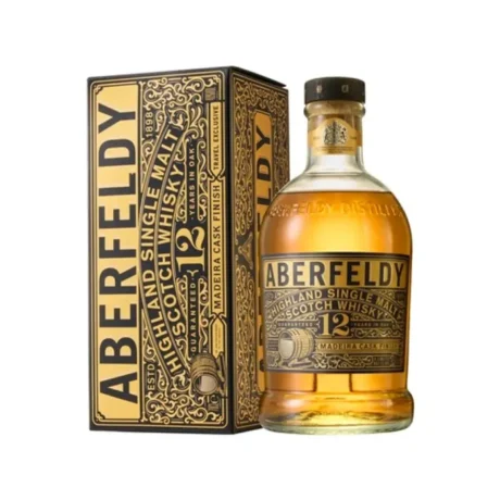 Aberfeldy 12 year 750ml high land single malt scotch whiskey