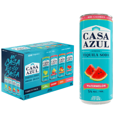 Casa Azul Tequila /Soda V.Pk Of 8