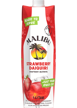 Malibu Strawberry Daiquiri 1Lt Box