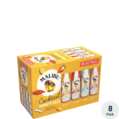 Malibu Cocktail Variety Pack 8 Pk.