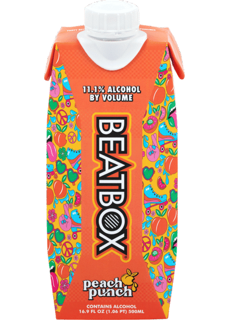 Beat Box Peach 500ml.