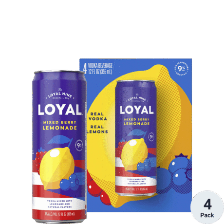 Loyal Mixed Berry Lemonad 4 PK