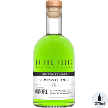 On The Rocks Midori Sour 375ml.