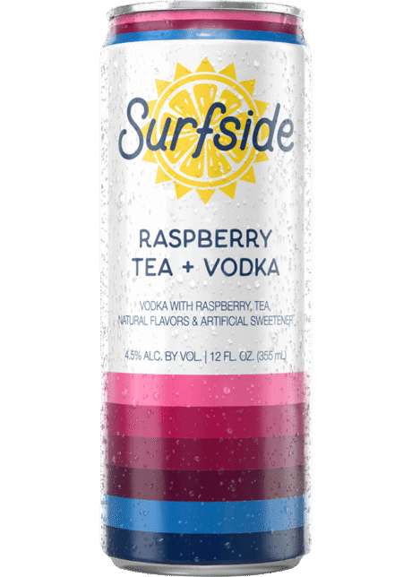 Surfside Raspberry Tea+Vo 4Pk
