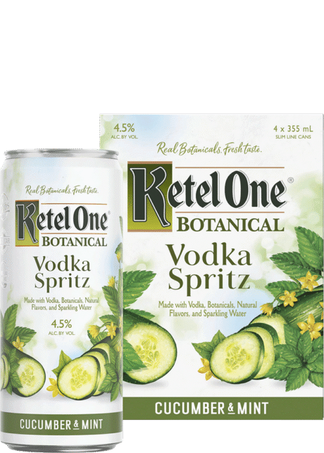 Ketel One 4 pk Can Cucumber & Mint