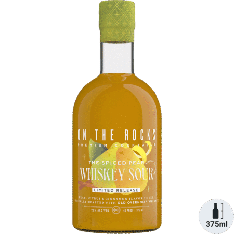 On The Rock Whiskey Sour 375ml.