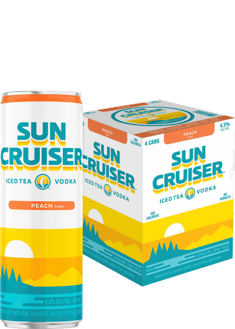 Sun Cruiser Peach Tce 4Pk