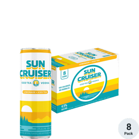 Sun Cruiser Lemonade Ice Tea 8Pk Can