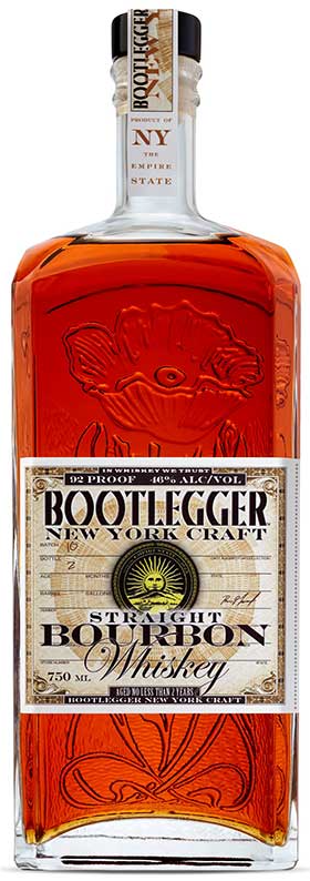 Bootlegger Bourbon Whiskey 750 ml.