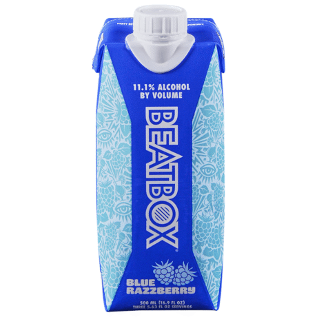 Beatbox Blue Razzberry 500ml.