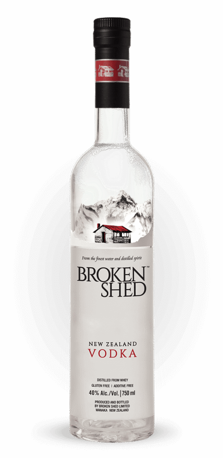 Broken Shed Vodka 750ml. New Zealand