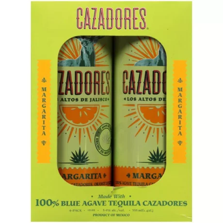 Cazadores Margarita 4pk can 355ml.each