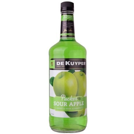 Dekuyper sour apple pucker 1LT