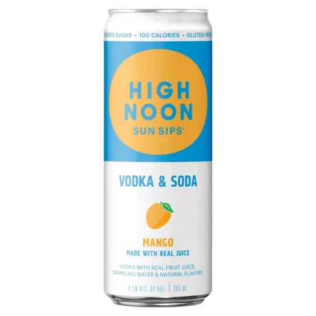 High Noon  Mango 4pk 355ml. Each