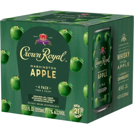 Crown Royal Apple 4pk 355ml.each