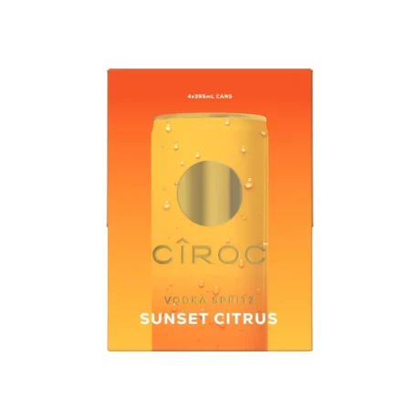 Ciroc Citrus 4pk 355ml each Vodka Spritz