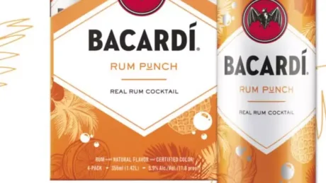 Bacardi Rum Punch 4pk Can