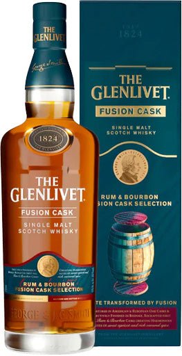 Glenlivet Fusion Cask 750m Rum & Bourbon Fusion Cask