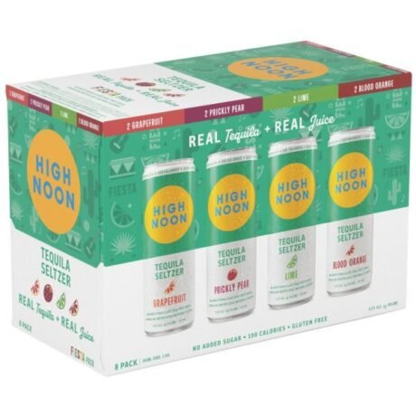 High Noon Fiesta V. Pk Of 8 Tequila Soda