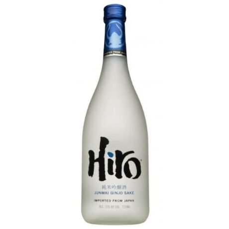 Hiro junmai gingo sake blue 750ml