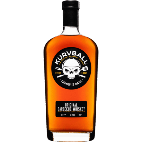 Kurvball BBQ Whiskey 750ml.