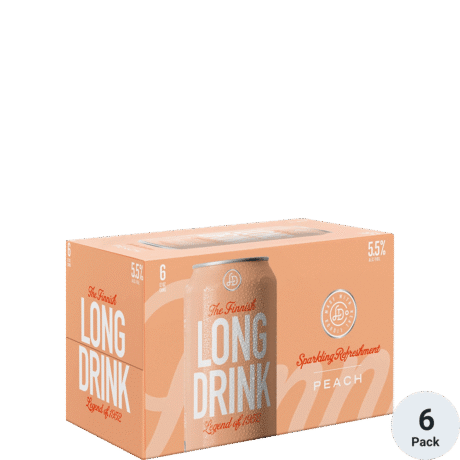 Long Drink Peach 6pk