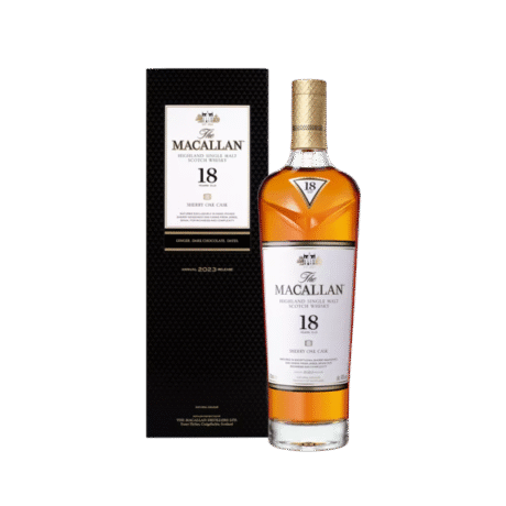 Macallan Sherry Oak 18YR 750ML.