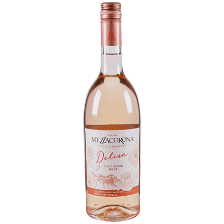 Mezzacorona Delisa 750ml. P.Grigio Rose